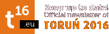Official newsletter of Toruń 2016